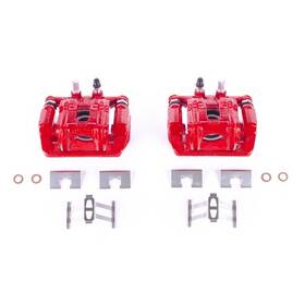 S2910 Power Stop Powerstop Brakes Red Powder Coated Calipers