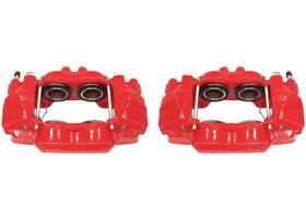 Power Stop S2984 Powerstop For 03-09 Toyota 4runner Front Red Calipers Without Brackets - Pair