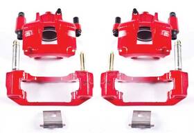 Power Stop S4378 Powerstop For 94-98 Ford Mustang Front Red Calipers With Brackets - Pair