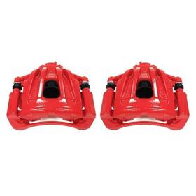 S4844 Power Stop Powerstop Brakes Red Powder Coated Calipers