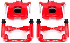 S5046 Power Stop Rear Calipers High-temp Red For Dodge Nitro Jeep Wrangler