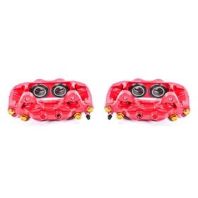 S2712 Powerstop Power Stop Front Red Calipers Without Brackets - Pair For 01-07 Toyota Sequoia
