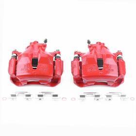 Tlx-psbs2696-cl360a71 Powerstop Power Stop Brake Calipers For Toyota Camry 2002-2006 Rear Red With Brackets - Pair