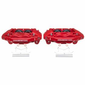 Tlx-psbs3274-cl360a71 Powerstop Power Stop Brake Calipers For Toyota Tundra 2007-2015 Front Red Pair