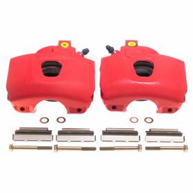 Tlx-psbs4390-cl360a75 Powerstop Power Stop Brake Calipers For Ford F-150 1994 1995 1996 Front Red Pair