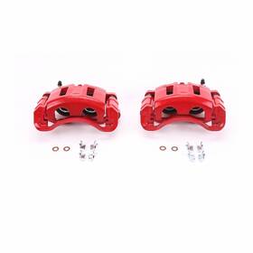 Tlx-psbs4694-cl360a75 Powerstop Power Stop Brake Calipers For Oldsmobile Bravada 1998-2001 Front Red With Brackets