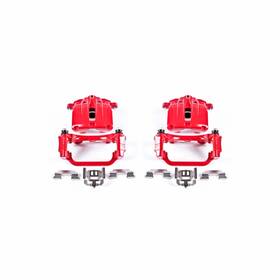 Tlx-psbs4726-cl360a80 Powerstop Power Stop Brake Caliper For Gmc Safari 2003-2005 Rear Red With Brackets - Pair