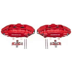 Tlx-psbs5084-cl360a71 Powerstop Power Stop Brake Calipers For Dodge Charger 2006-2020 Rear Red Pair