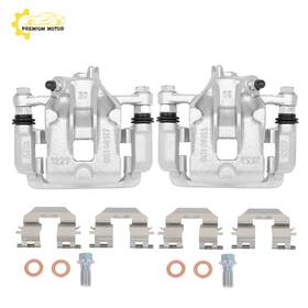 Pr842234e01 Premium Motoring 2x For 2010-2013 Kia Soul With Bracket Assembly Rear Left Right Brake Calipers