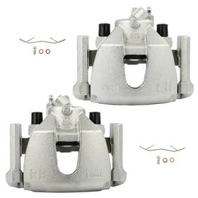 Pr845660g01 Premium Motoring Pair Brake Calipers With Bracket Front For 11-13 Mazda 3 L4 2.5l Fit Only