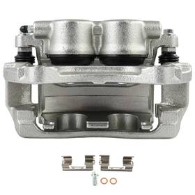 Primerideparts Pm181983d01 Front Driver Disc Brake Caliper For 2010 - 2016 Cadillac Srx With Bracket