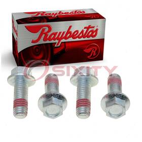 C816 Raybestos Brakes R-line 21-56 2 Pc Front Brake Caliper Bracket Mounting Bolts For 2002 Bk