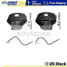 Stsum250110054631 Raybestos Brakes Sunsong Front Brake Calipers Hoses Line Fits Chevrolet C3500hd 6.5l 7.4l 8.1l