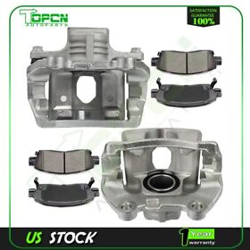 Ta83556601p Rear Brake Calipers And Ceramic Pads For 03-08 Isuzu Ascender 2002-09 Gmc Envoy