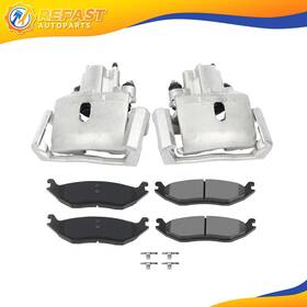 848fa44201st Refast-autoparts 2x Rear Brake Calipers For 2004 - 2009 Dodge Durango With Ceramic Pads