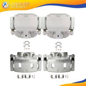 848fa45601st Refast-autoparts 2x Front And Rear Brake Calipers For 2008-2018 Chevrolet Silverado 1500 4pc