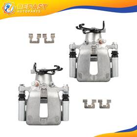 Re845658f01 Refast-autoparts 2x Rear Brake Calipers For 12-16 Buick Lacrosse 11-17 Regal With Bracket