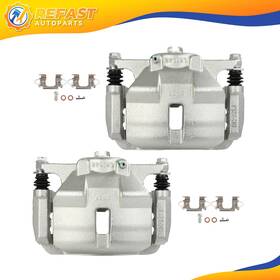 Refast-autoparts Re846951f01 Set Of 2 Front Brake Calipers For 2014 2015 Nissan Rogue L4 2.5l With Bracket