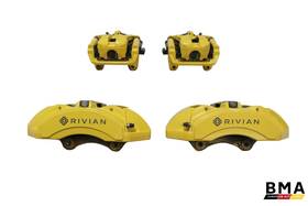 Pt00000707-e Rivian R1t R1s Front And Rear Brake Calipers Set Assembly 4 2022 - 2024 Oem