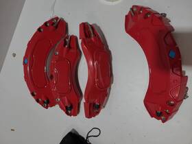 Xcy-10052168  Roinroji Caliper Covers Compatible For Honda Civic 16 In 17 Wheel Hub Fi