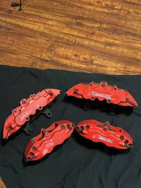 Rb8.66040.b.380 Rotora 2004-2009 Cadillac Srx Caliper Full Set