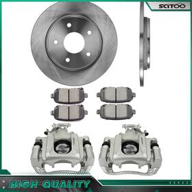 848pa41001cn Scitoo For Chrysler Town Country 2008-2012 Rear Brake Caliper Rotor Ceramic Pad