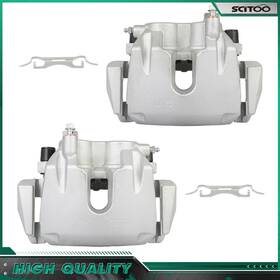 Cn845584cn Scitoo-autoparts Pair Front Brake Calipers For 2014-2020 Jeep Grand Cherokee Awd With Bracket