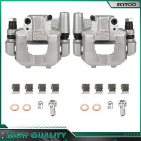 Cb834935s01 Scitoo For 2005-2009 2010 Scion Tc Pair Rear Brake Calipers With Bracket Single Piston