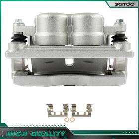 Cn182aa257a01 Scitoo For 06-09 Gmc Envoy Chevrolet Trailblazer Front Left Brake Calipers With Bracket