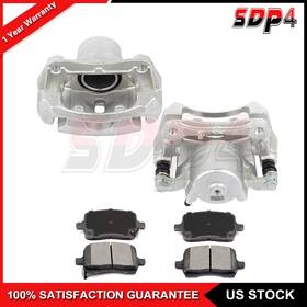 Sd832cy146p4 Sdp4 Front Brake Calipers And Low Dust Ceramic Pads For 2005 2006-09 2010 Pontiac G6