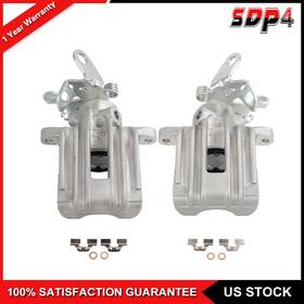 Sd846cy963p4 Sdp4 Rear Set Brake Calipers Fits 2013 2014 2015 Volkswagen Jetta Sedan L4 2.0l