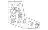 13512713 Silverado 3500 Hd Sierra Gm Chevrolet Gmc Genuine Caliper
