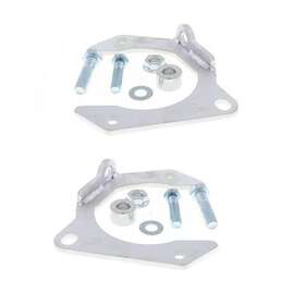 91605049 Speedway Motors Front Caliper Bracket Kit For 10 Inch Hybrid Rotors