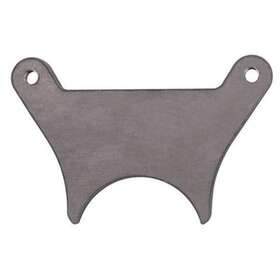 91641001 Speedway Motors Dynalite Ii Steel 1/4 Inch Thick Weld-on 3 Axle Brake Caliper Bracket 5-1/4 Mount