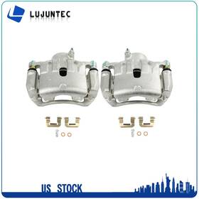 Ljt84576201g Sport-autoparts 2x For 2014 2015 2016 2017 2018 Kia Forte Front Disc Brake Calipers With Bracket