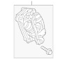 68025561aa Sprinter 3500 Mopar Dodge Genuine Disc Brake Caliper