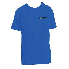 051-224 Stens Shirt Xxl Deep Royal Blue With Color Logo