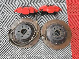 536.su1l02 Stoptech Rear Bbk 2002-2007 Subaru Impreza Wrx 5x100 St-22 Calipers Rotors Pads