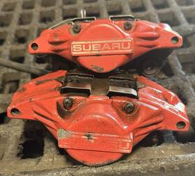 536-50105l Subaru 2006-2007 Impreza Wrx Rear Driver Passenger Brake Calipers Set