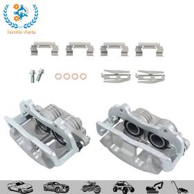 Sp41496t Superautoparts-39 2x Brake Caliper With Bracket For Chevy Camaro Pontiac Firebird Front Left And Right