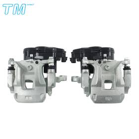 6887160 Techme17 2pcs Rear Electrical Brake Cylinder Caliper For 2017-2022 Mitsubishi Outlander