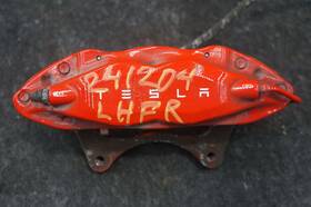 1007794-01-d Tesla Front Left Brake Caliper Red Brembo Oem Model S 2012-2020