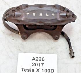 1027622-00-d Tesla 16-20 Oem Model X Front Right Passenger Side Brake Caliper Brembo