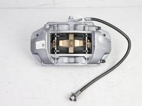 1044622-00-e Tesla 17-23 Model 3 Rwd Front Right Caliper Brake With Hose Line And Pads Oem 18k