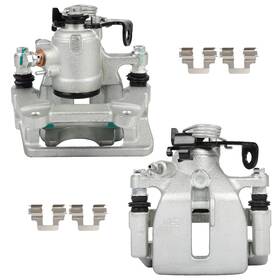 Th845654e01 The-one-fp Rear Pair Brake Calipers For 2005 - 2009 Audi A4 Quattro With Bracket