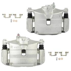 Ad84501v664 Top-liftsupport Front Brake Calipers For 2014-2016 Mazda 3 2016-2018 Cx-3 Fwd 2 Pcs New
