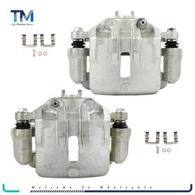 Tm8451276301s Top-modifiedstore Pair Front Brake Calipers With Bracket For 2007 2008 2009 2010 2011 2012 Kia Rondo