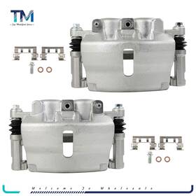 Tm8451550301s Top-modifiedstore Pair Front Brake Calipers With Bracket For 2009 - 2017 Chevrolet Traverse