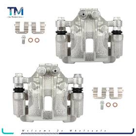 Tm8451551801s Top-modifiedstore Pair Rear Brake Calipers With Bracket For 2010 11 12 13 14 2015 Hyundai Tucson