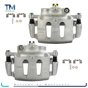 Tm8451577701s Top-modifiedstore Pair Front Brake Calipers With Bracket For 1998 - 2004 Nissan Frontier I4 2.4l